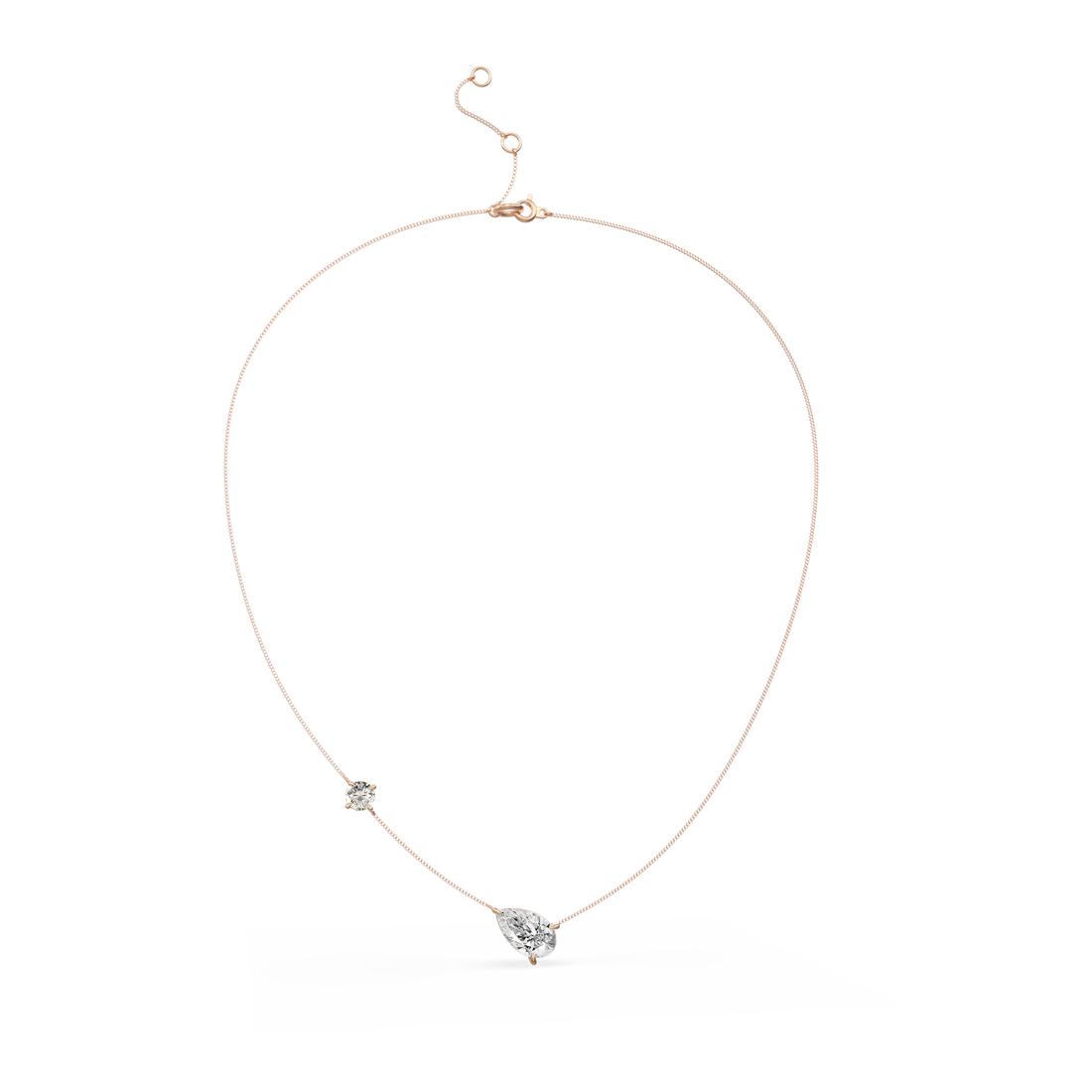 Multi-Stone Floating Choker