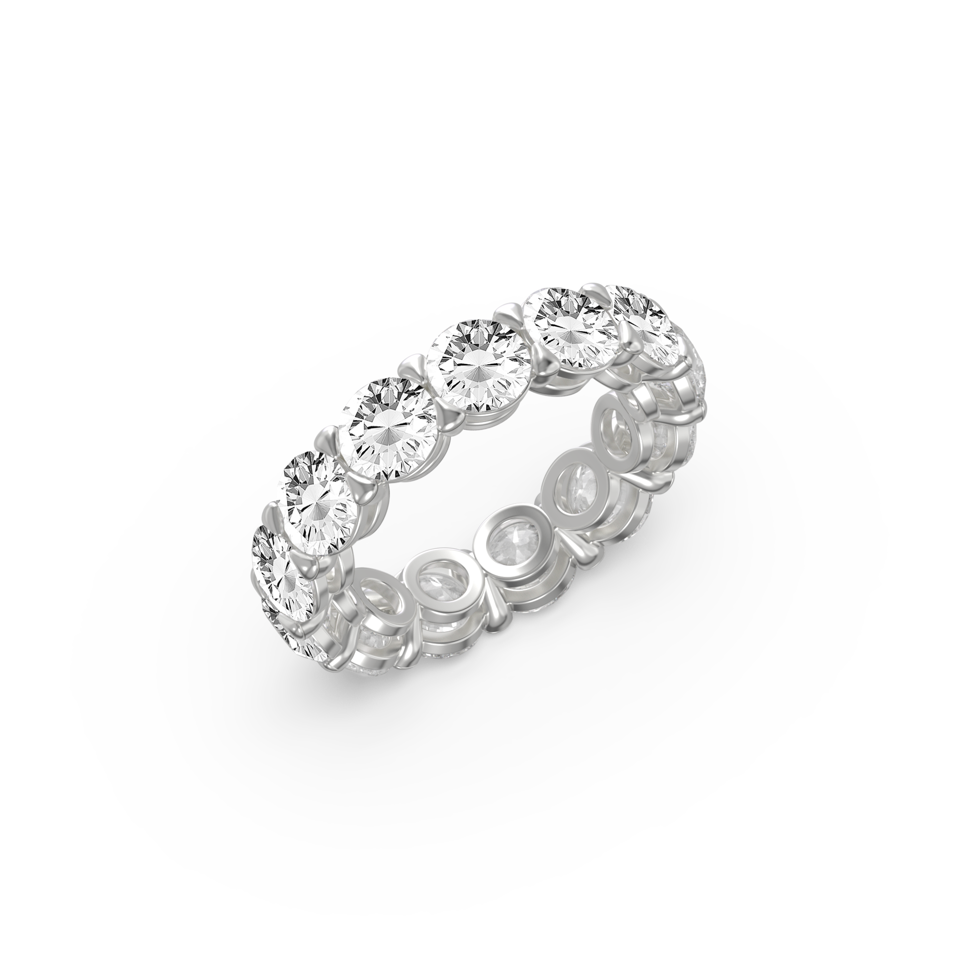 Round Brilliant Diamond Eternity ring
